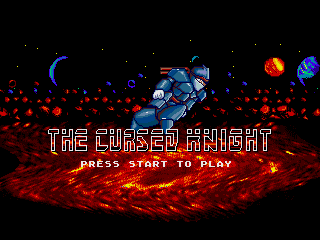 The Cursed Knight screenshot 2 for Sega Mega Drive